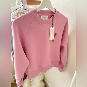 NWT AMI pink sweatshirt